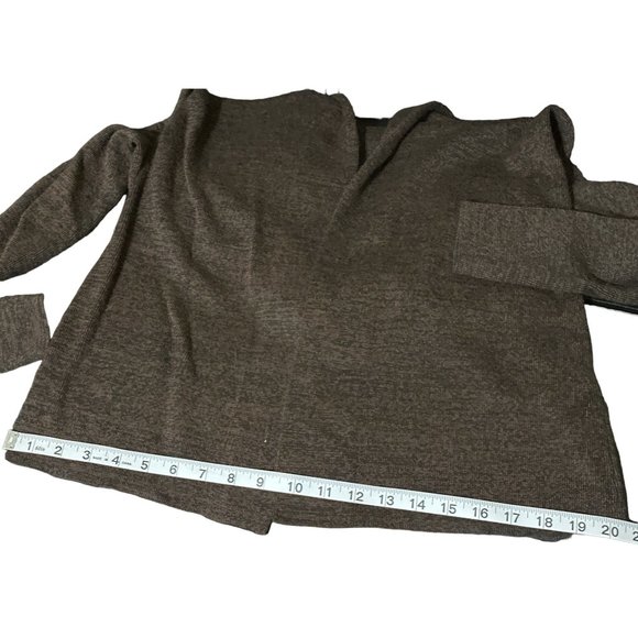 Mossimo Brand Women's Open Front Cardigan Dark Gray Sweater Acrylic Blend Size S - Picture 12 of 12